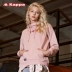 KAPPA Áo len thể thao nữ Kappa Áo len dệt kim cao cổ thông thường Áo hoodie 2018 Mới | K0862MT80D Thể thao lông cừu / jumper