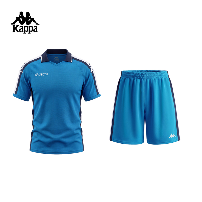 Kappa Back-To-Back Sports Suit Men's Summer Football Training Short-Sleeved T-Shirt Shorts Casual Two-Piece Set Kappa Back-To-Back Sports Suit Men's Summer Football Training Short-Sleeved T-Shirt Shorts Casual Two-Piece Set