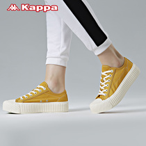 Kappa Kappa womens series standard thick bottom board shoes sports shoes casual canvas shoes skateboard shoes K0A65VS26
