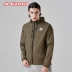 KAPPA Áo khoác nam kappa Áo khoác ngoài giản dị áo hoodie cardigan dài tay 2019 mới | K0912FJ01D - Áo gió thể thao Áo gió thể thao
