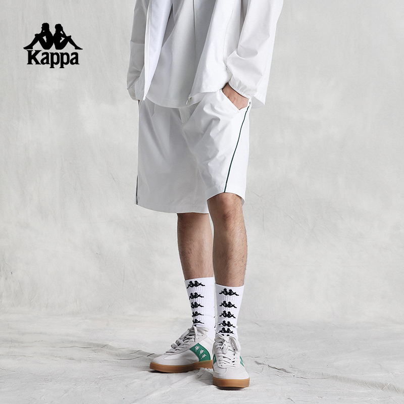 Kappa Back-To-Back Sports Shorts 2026 Summer New Casual Shorts Five-Quarter Pants for Men