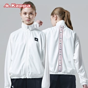 Kappa Kappa Áo khoác thể thao nữ dài tay Áo khoác cardigan 2019 Mới | K0922WK72 - Thể thao lông cừu / jumper