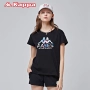 Kappa Kappa của phụ nữ ngắn tay áo T-Shirt thể thao hàng đầu thể thao giản dị nửa tay áo 2018 mới | K0822TD51 áo thể thao có cổ
