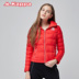 Kappa Kappa Thể Thao của Phụ Nữ Xuống Áo Khoác Dày Ấm Áo Khoác Thể Thao Tops Cotton Mùa Đông | K0562YY05 áo khoác nam lông vũ Thể thao xuống áo khoác