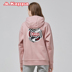 KAPPA Áo len thể thao nữ Kappa Áo len dệt kim cao cổ thông thường Áo hoodie 2018 Mới | K0862MT80D áo khoác hoodie cặp Thể thao lông cừu / jumper