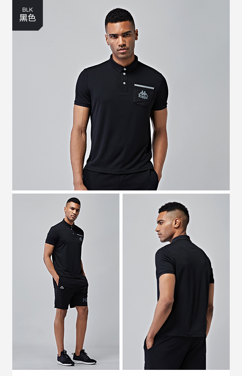 Kappa nam ngắn tay áo T-Shirt áo polo áo | K0712PD01D áo polo nam