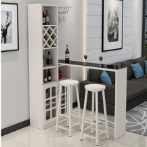 Home bar Desk minimalist Modern Wine Cabinet Living-room Dining Room Dining Room Dining Room cabinet Easy by wall Creative Little Terra table