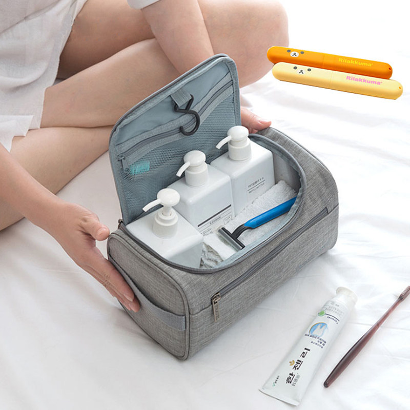 Travel on travel for a portable washing bag for men Business Outdoor Small waterproof ladies Large capacity Cosmetic Bag Bathing Bag