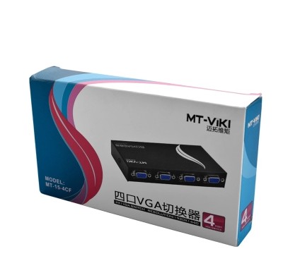 Maxtor Moment VGA Switcher 4 in 1 out 4 in 1 in 4 in 1 Multi-computer VGA video switcher shared display