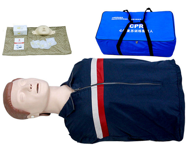 CPR100半身心肺复苏训练模拟人,人工呼吸急救假人（不带控制器）