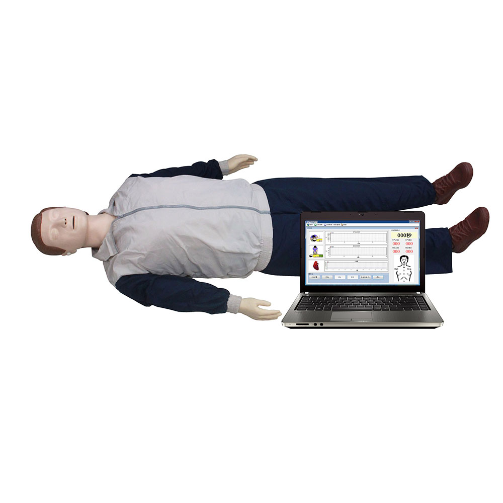 高级电脑心肺复苏模拟人（软件控制）CPR790 CPR急救训练橡皮人