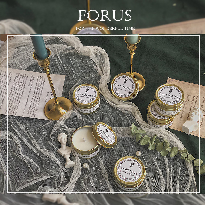 Plant essential oil smoke-free fragrance scented candles gifts wedding gifts female bridesmaids small aromatherapy small objects