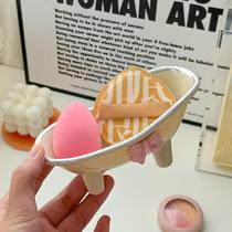 Air cushion powder puff drying bowl CPB powder puff storage box 100 points cute and breathable beauty egg storage artifact ins style