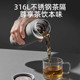 Fuguang Thermos Cup 2025 New Large-Capacity Men's Portable Business Water Cup 316 Stainless Steel Vacuum Tea Cup