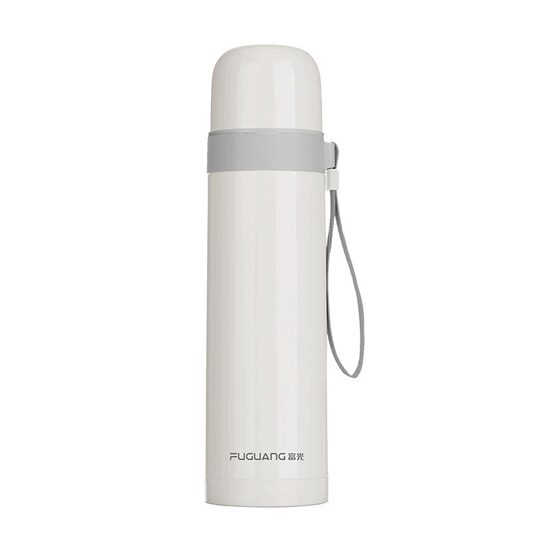 Fuguang Thermos Cup 304 Stainless Steel Portable Bullet-Shaped Cup for Men and Women, Special Water Cup for Kidsren and Students Going to School