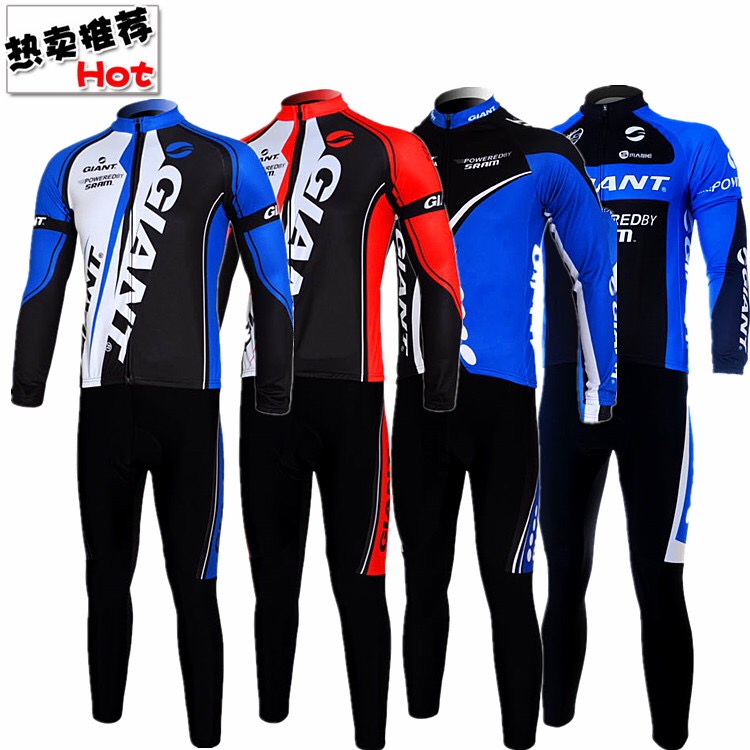 Spring and autumn winter G Ante long-sleeved cycling suit men's and women's bicycle quick-drying breathable sunscreen clothes