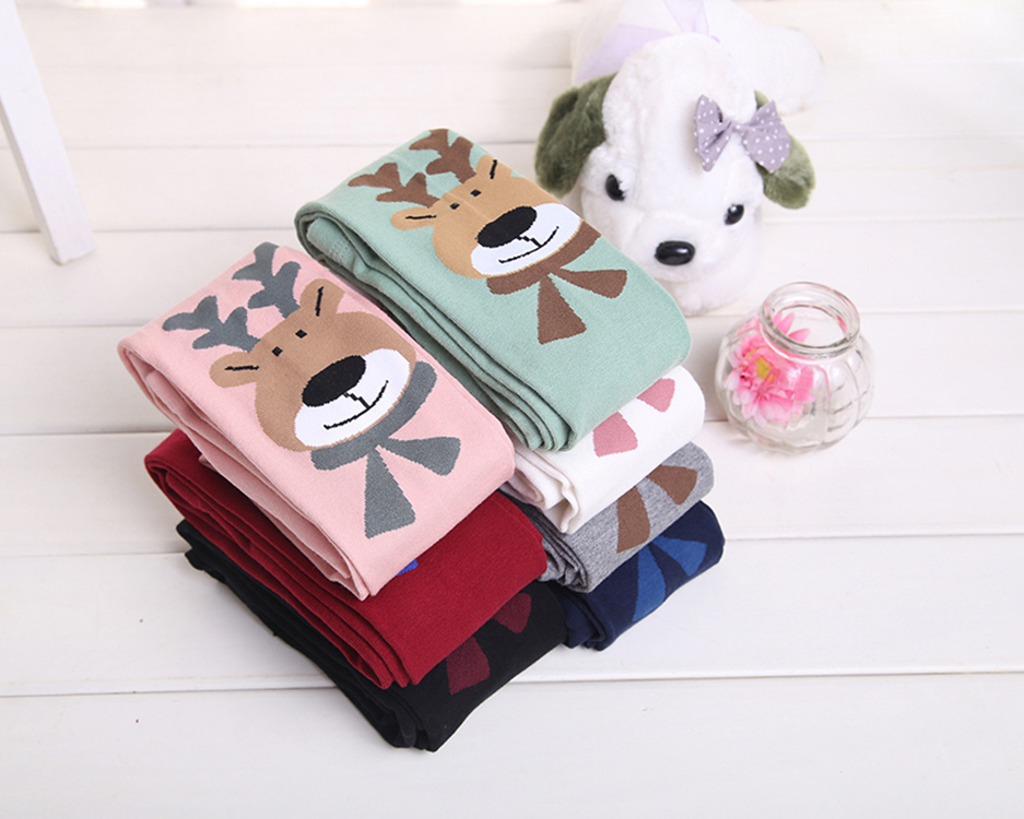 [Đặc biệt hàng ngày] Mùa xuân và mùa thu Trẻ em Hàn Quốc Quần cotton cho bé gái Quần legging cotton cho bé vớ chống trượt cho bé