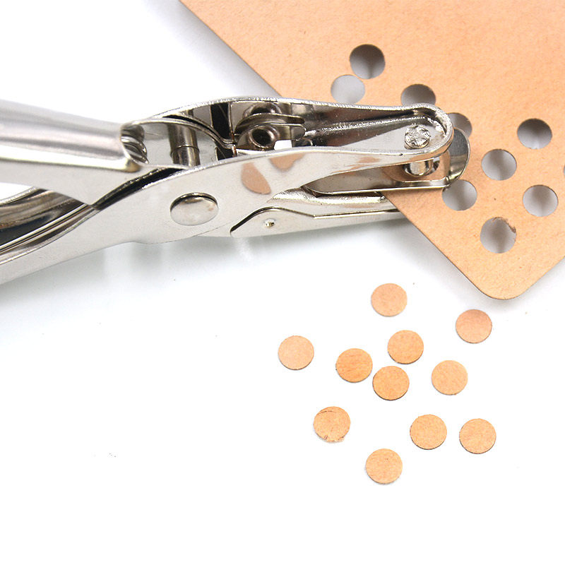 Thermal Shrink Sheet Puncher Mini DIY Manual Tool Stationery Paper Multifunction 3MM 6MM Bookbinder