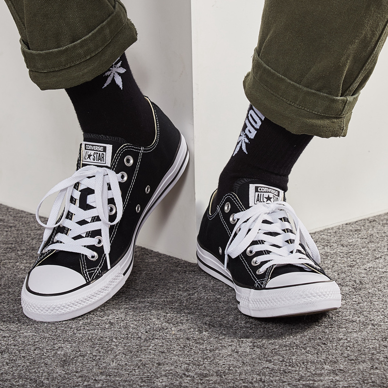 Converse Samsung tiêu chuẩn giày nam và nữ Allstar1970s giày vải thấp 162058 kiểu thường xanh cổ điển 101001 - Plimsolls giày the thao nữ giá rẻ
