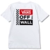 Vans nam 2019 hè mới cổ điển cổ tròn thể thao rộng tay áo thun ngắn tay VN0A3TY4WHT - Áo phông thể thao