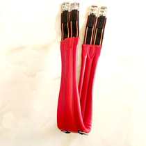 British saddle comprehensive saddle super fiber leather front belly strap thickened anti-wear belly strap anti-belly burn equestrian equipment saddle