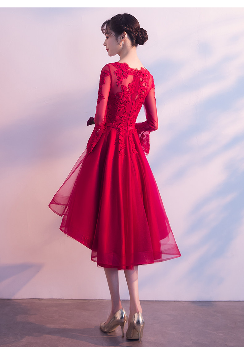 Robe de soirée manchon de cloche - Ref 3210782 Image 22