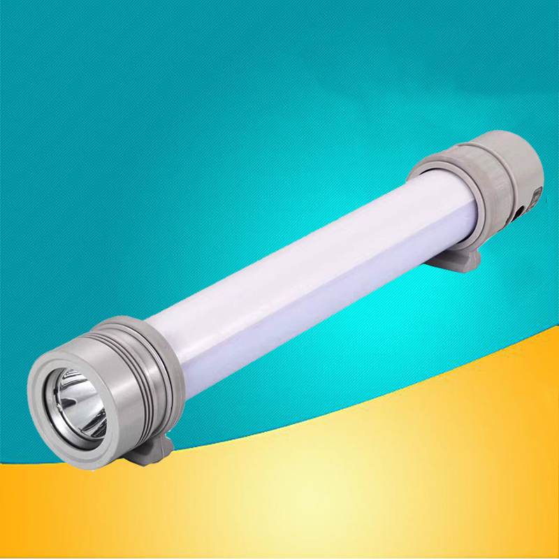 FW6600 Explosion-proof LED Rod Tube Light YJ1055 Camping Tent Light 9W Magnetic Suction Warning Lighting Flashlight