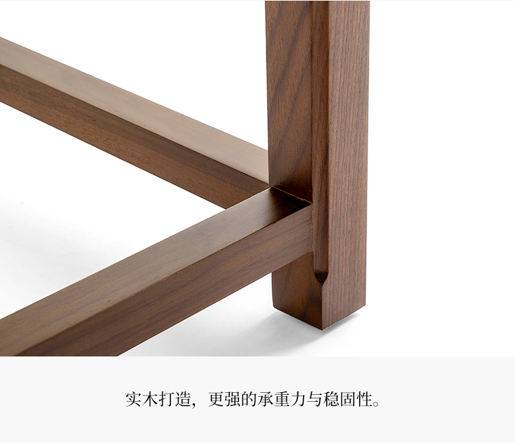 Thanh Tang Trung Quốc Zen góc bàn cà phê quả óc chó màu đen nội thất gỗ phòng khách nghiên cứu sofa một vài cổ bàn nhỏ - Bàn trà bàn sofa gỗ sồi