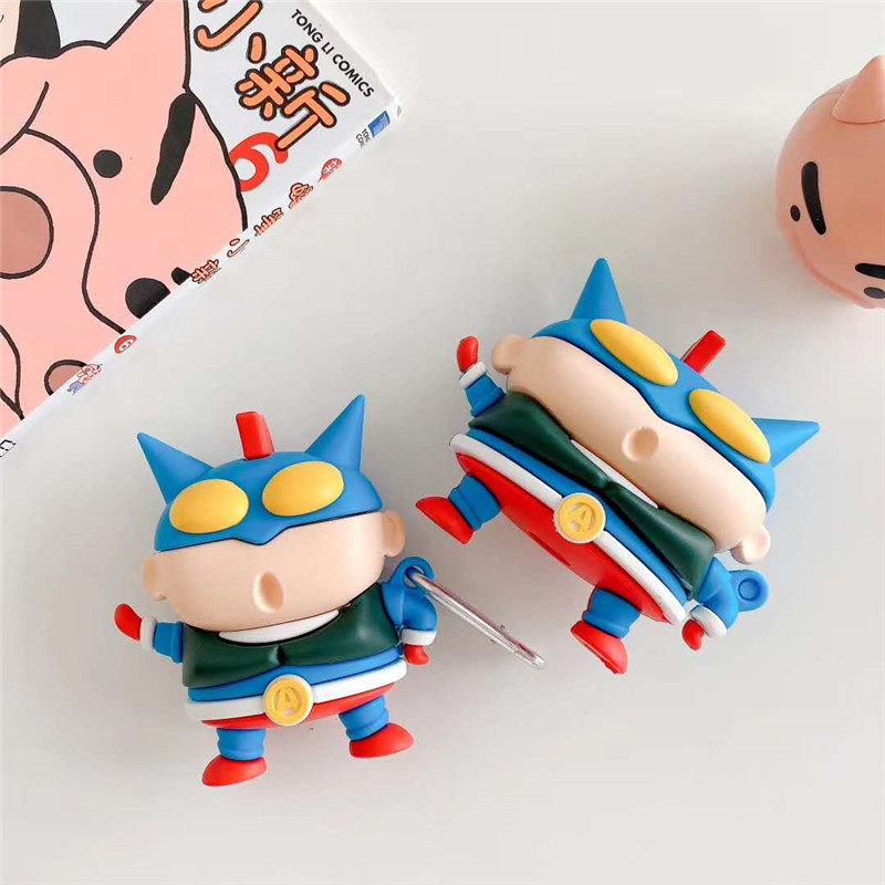 Cute Japanese net red cartoon suitable for Apple 1 bluetooth silicone 2 generation protective sleeve airpodspro3 earphone sleeve