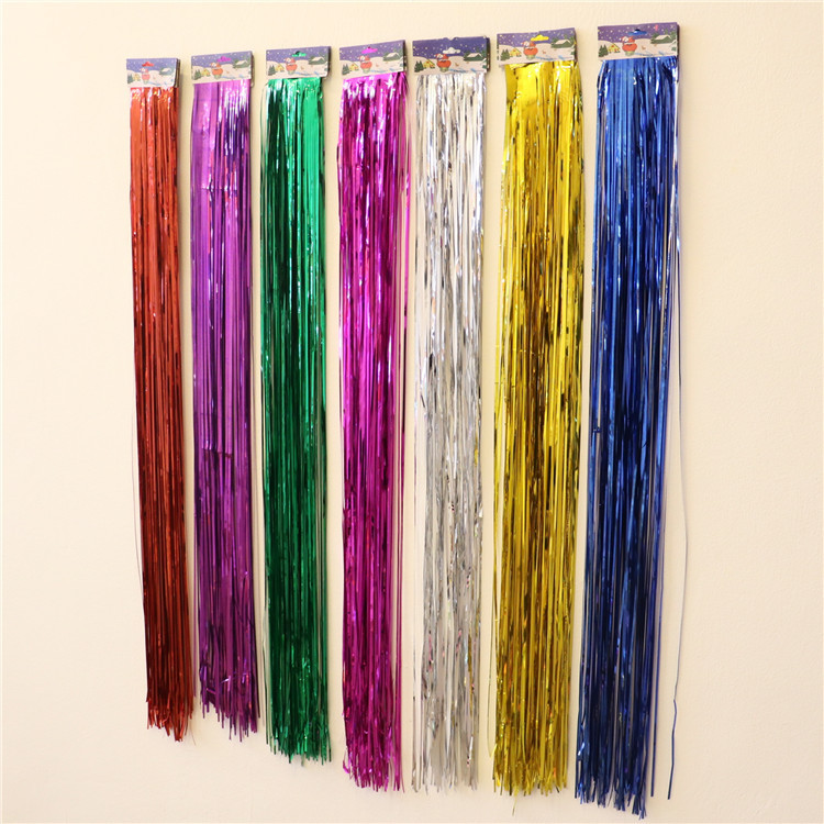 Post Rain Curtain Wedding Wedding Wedding Wedding Wedding Wedding Wedding Wedding Wedding Wedding Wedding Wedding House Arrangement Rain Silk Balloon Pendant Sequins Bright Pieces Birthday Decorations Silver