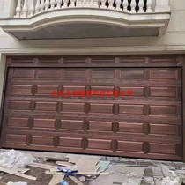 Aluminum alloy flap garage door Villa courtyard garage shutter door thermal insulation and sound insulation electric industrial folding lift door