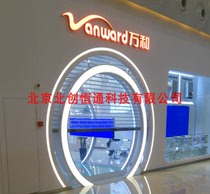 PC Crystal rolling shutter door electric transparent rolling gate shopping mall automatic remote control rolling door aluminum alloy folding sliding door