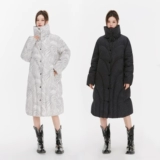 Удерживающий тепло бархатный пуховик для отдыха, куртка, утиный пух