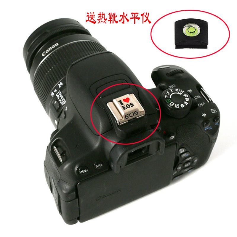Canon EOS RP R5 R6 R6 850D 850D 5D4 70D 70D 6D 6D alloy hot boot cover gradienter