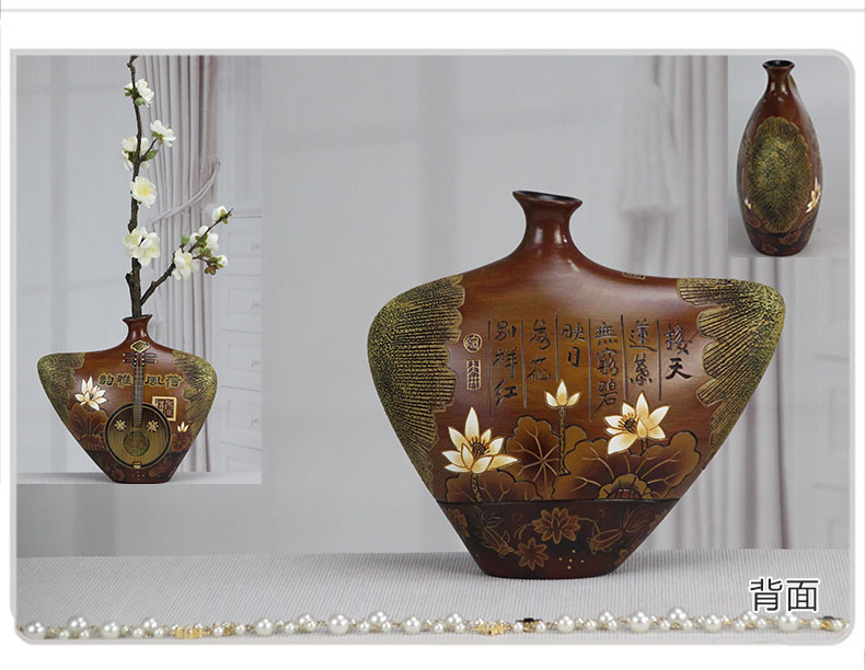 The Big well wide chest A new Chinese style ceramic home furnishing articles furnishing articles rich ancient frame office bookcase to send gifts