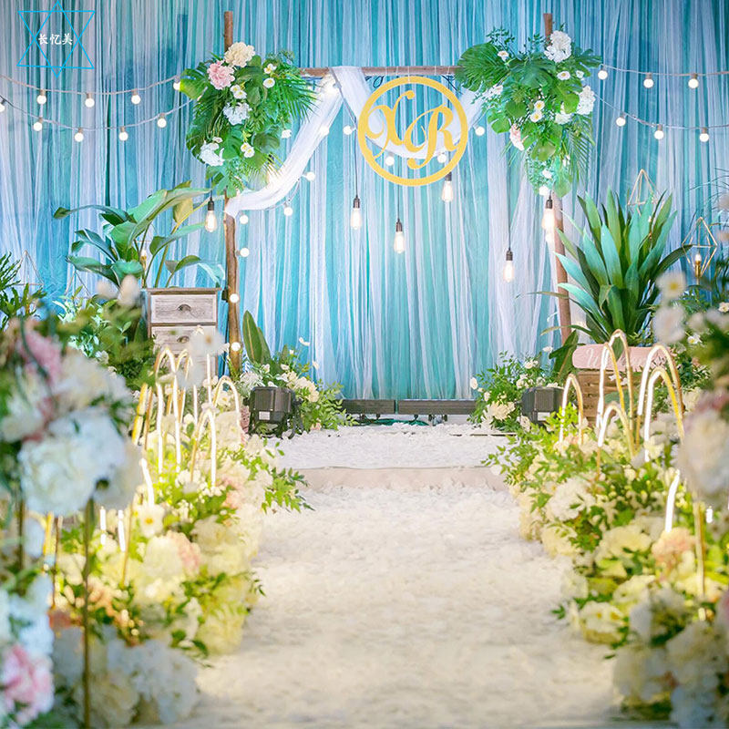 Net Red Led Big Ball Light String Photo Gallery Wedding Festival Arranged Rooms Decorated Festoons Outdoor Wedding Round Ball Lights