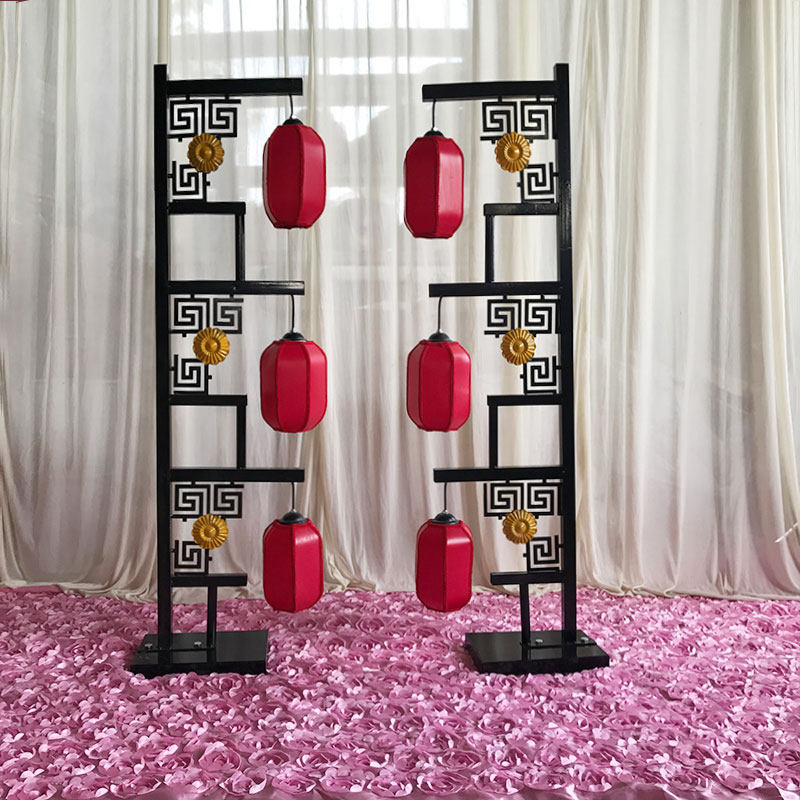 Chinese Style Screen Road Leading Palace Lantern Road Leading Imitation Ancient Iron Art Chinese Lantern Road Citation Red Sheep Leather Wedding Lantern Road Leading
