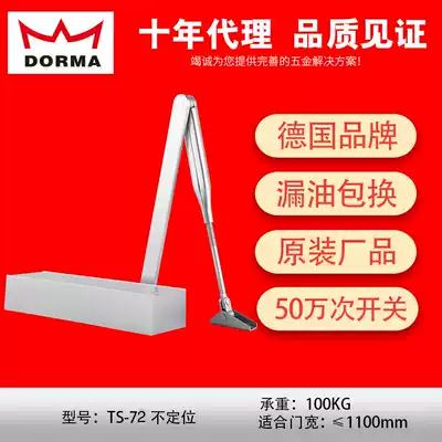 Doma TS-72 door closer fireproof automatic buffer hydraulic door closer non-positioning closure device