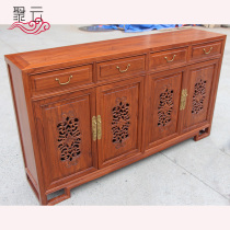Modern Chinese - style dining cabinet Hedgehog - sandal locker Solid wood antique masonry cabinet Redwood tea cabinet