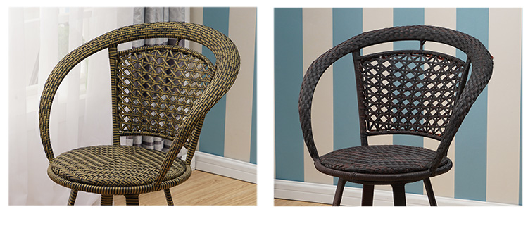 Bàn ghế ngoài trời Bộ bàn ghế phòng khách Wicker Ghế ba mảnh ghế trà ngoài trời kết hợp bàn ghế ban công - Bàn ghế ngoài trời / sân ban ghe ngoai troi