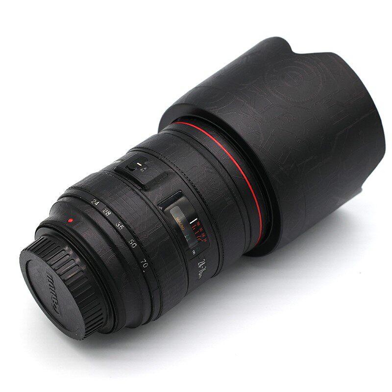 Apply Canon EF24-70F2 8 SECOND GENERATION IS LENS STICKER COLOR CHANGE COLOR PROTECTIVE FILM DECORATION ALL-STICK WITHOUT MARKS