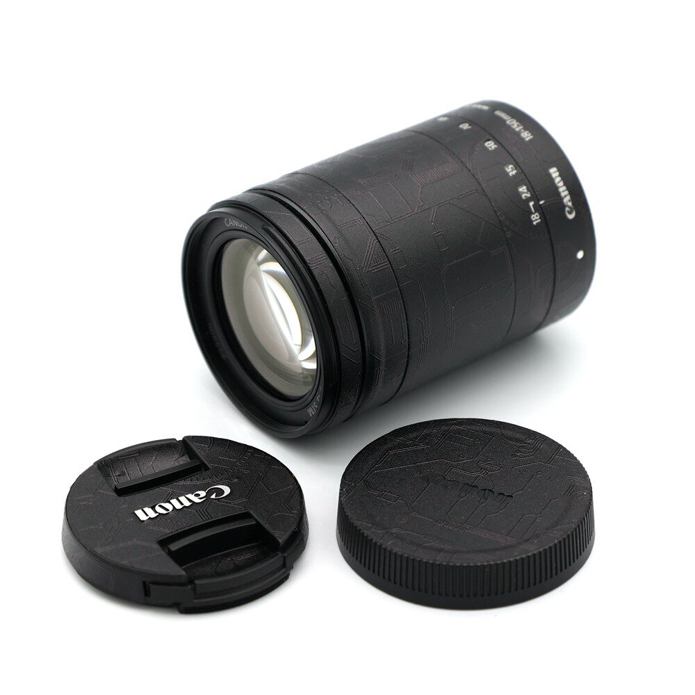Applicable Canon EF-M 18-150 lens sticker cartoon discoloration protective film anti-wear and anti-change color paper