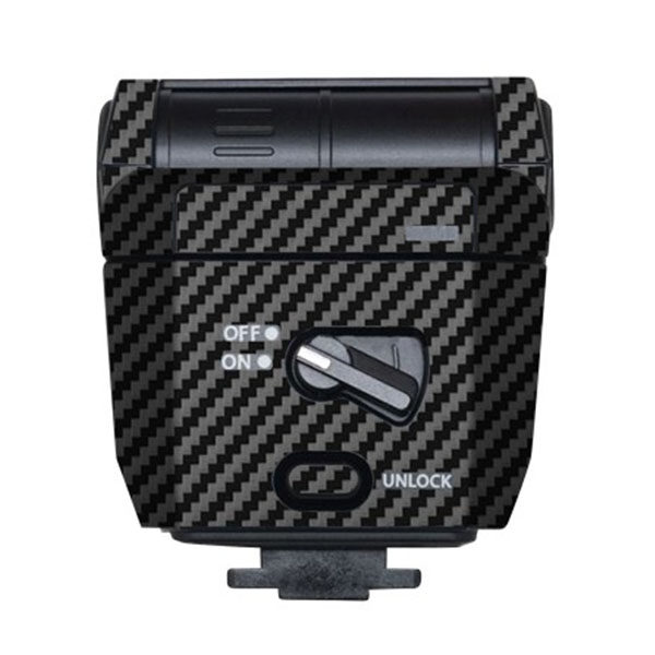 Suitable for Olympus FL-LM3_ flash Anti-collision strip film carbon fiber LM3 leather pattern sticker frosted sticker