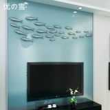 Декоративное зеркало семи -летняя магазин 11 цветовые украшения на стенах