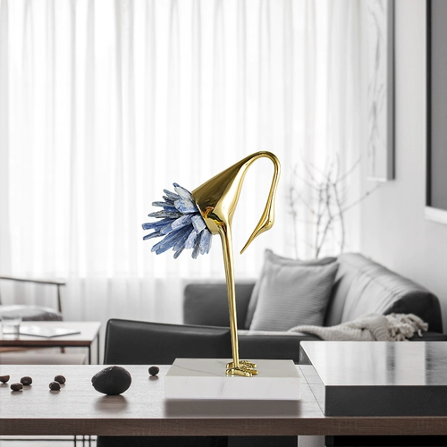 Легкие роскошные украшения современные хрустальные краны Новый китайский стиль дома украшение гостиной