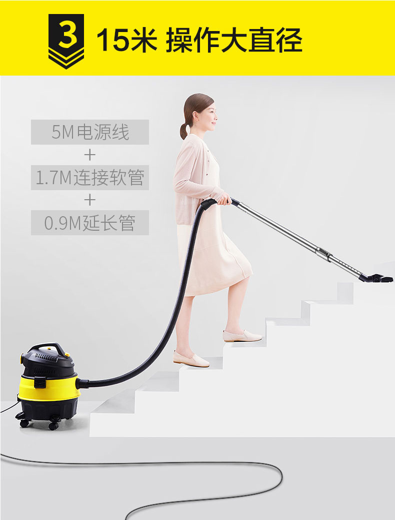 robot hút bụi xiaomi vacuum mop esse Máy hút bụi gia đình Supor mạnh mẽ công suất cao cầm tay ướt và khô thùng công nghiệp Máy hút bụi thương mại mới - Máy hút bụi
