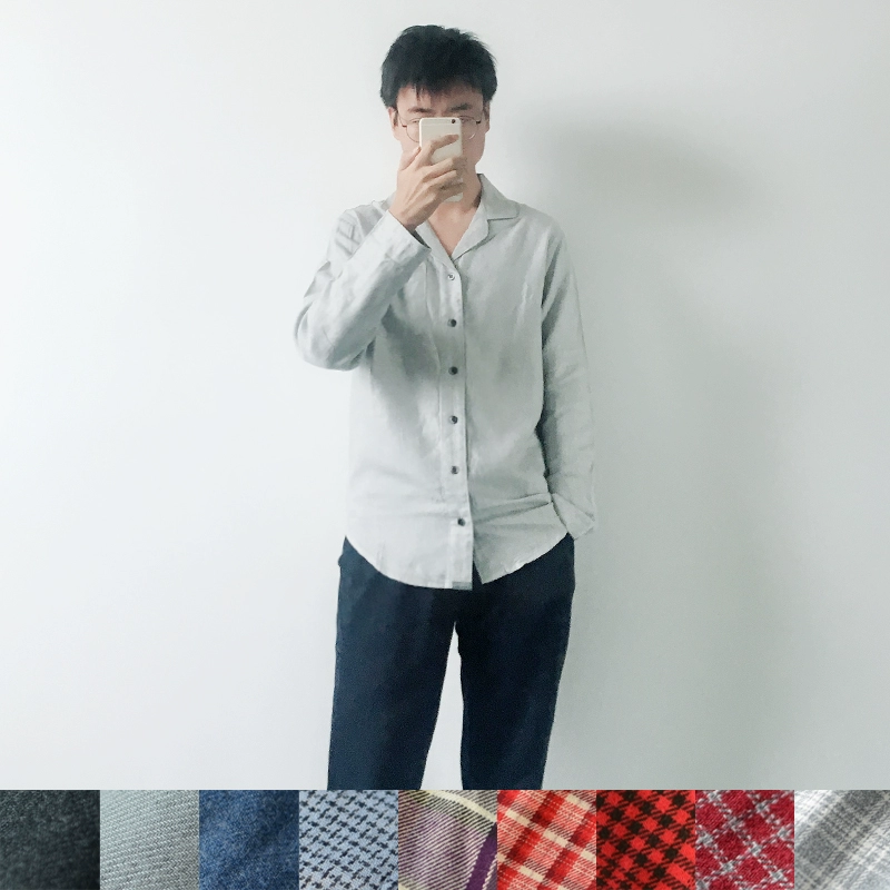 家 牛 Áo thun cotton cotton nam
