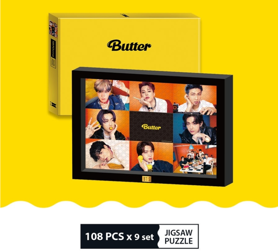 Набор официальной рамки лабораторной группы BTS Bulletproof Youth Group Official Frame Labs Set 108P Butter Butter Gifts Little Card Poster Poster