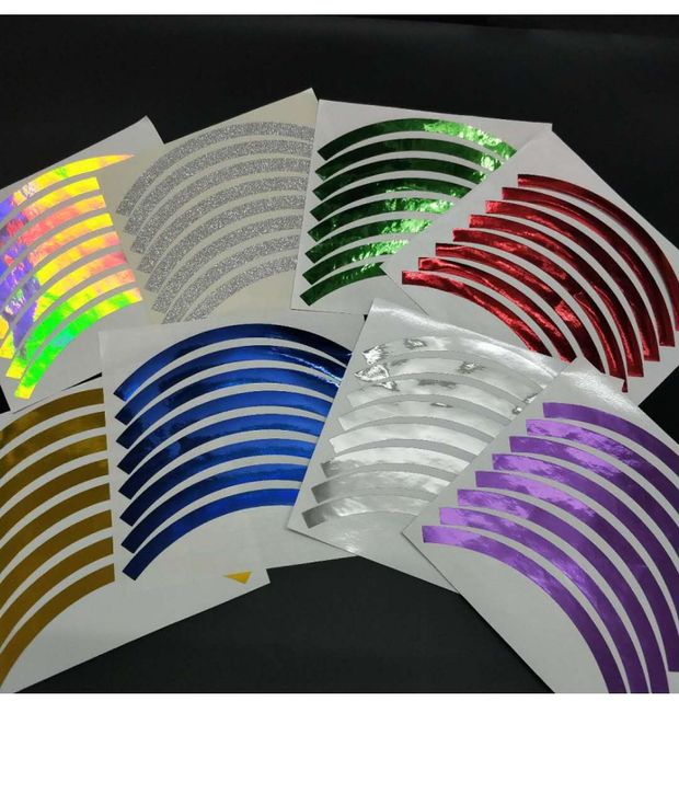 xe thăng bằng tooti pro 2019 Trẻ em cân bằng lốp xe mạ dán xe đạp dán bánh xe dán bánh xe dán gương laser phản chiếu khoan - Smart Scooter xe thăng bằng saro