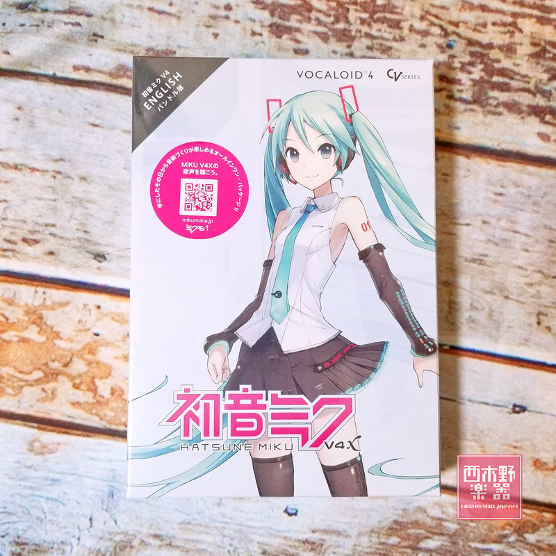 Japan Direct Post Vocaloid 4 V4X colotone Future of the Apostle MIku Japanese English Bilingual with Editor